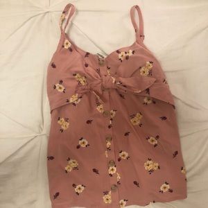 floral tank top